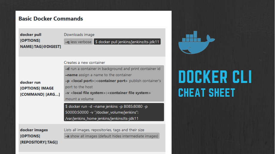 docker run image with cli