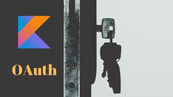 Secure web application with OAuth