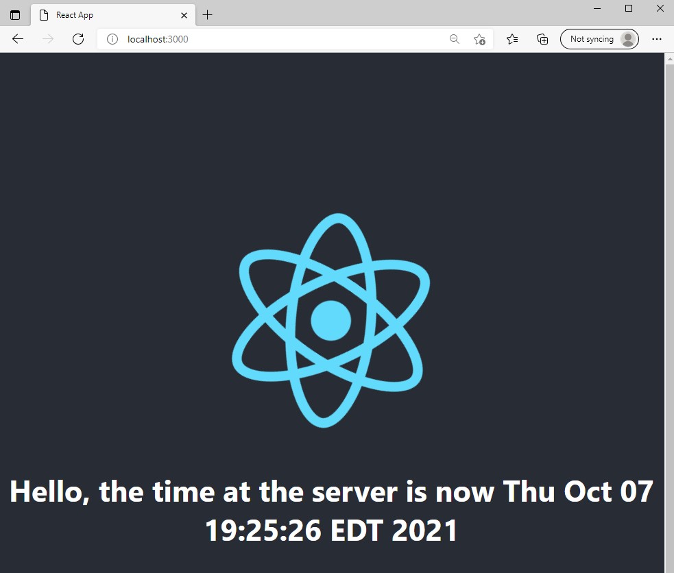 Run ReactJS Application